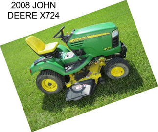 2008 JOHN DEERE X724