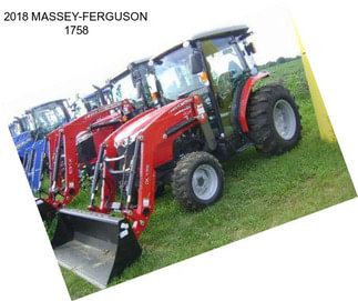 2018 MASSEY-FERGUSON 1758