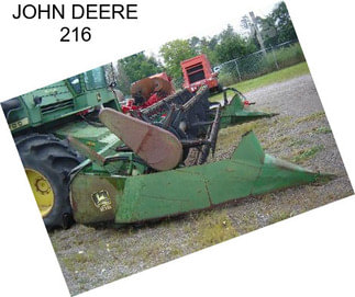 JOHN DEERE 216