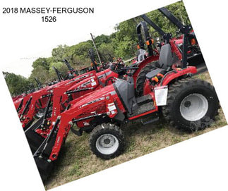 2018 MASSEY-FERGUSON 1526