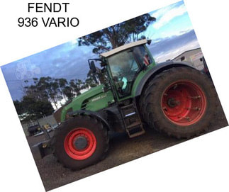 FENDT 936 VARIO