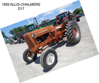 1959 ALLIS-CHALMERS D17