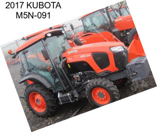 2017 KUBOTA M5N-091