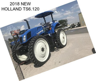 2018 NEW HOLLAND TS6.120