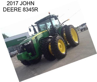 2017 JOHN DEERE 8345R