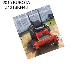 2015 KUBOTA Z121SKH48