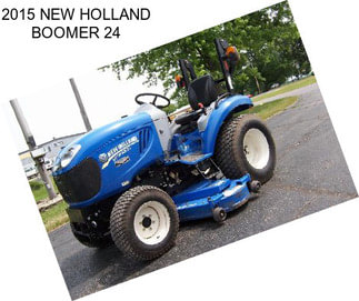 2015 NEW HOLLAND BOOMER 24