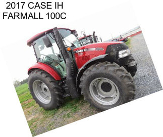 2017 CASE IH FARMALL 100C