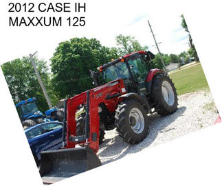 2012 CASE IH MAXXUM 125