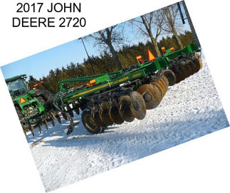 2017 JOHN DEERE 2720