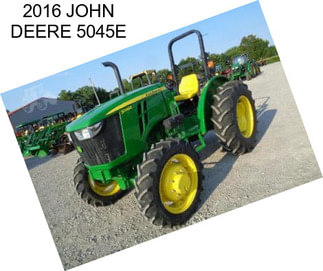 2016 JOHN DEERE 5045E