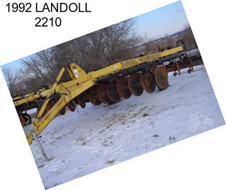 1992 LANDOLL 2210