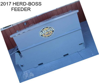 2017 HERD-BOSS FEEDER