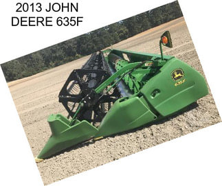 2013 JOHN DEERE 635F