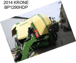 2014 KRONE BP1290HDP
