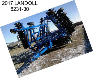 2017 LANDOLL 6231-30