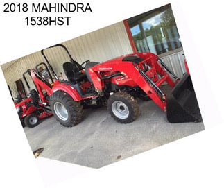 2018 MAHINDRA 1538HST