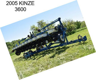 2005 KINZE 3600