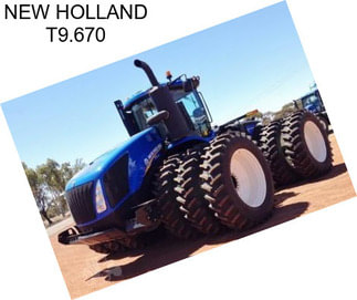 NEW HOLLAND T9.670