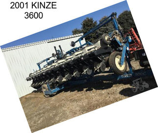 2001 KINZE 3600