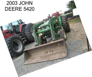 2003 JOHN DEERE 5420