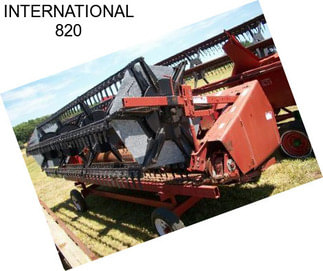 INTERNATIONAL 820