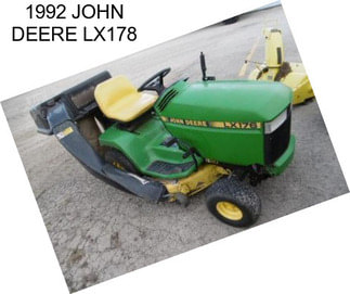 1992 JOHN DEERE LX178