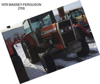 1978 MASSEY-FERGUSON 2705