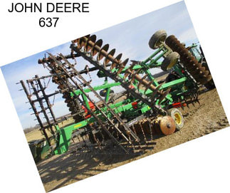 JOHN DEERE 637