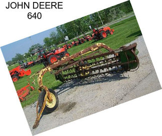 JOHN DEERE 640