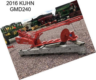 2016 KUHN GMD240