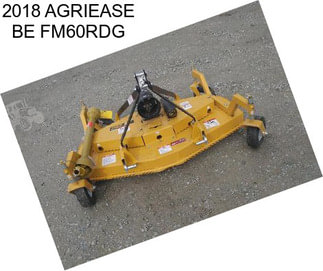 2018 AGRIEASE BE FM60RDG