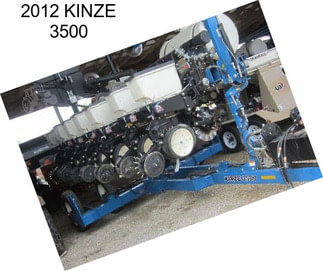 2012 KINZE 3500