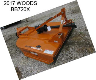 2017 WOODS BB720X