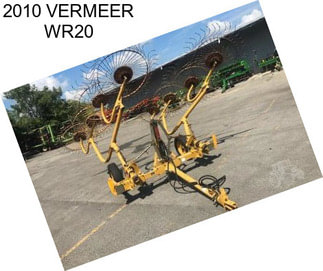 2010 VERMEER WR20