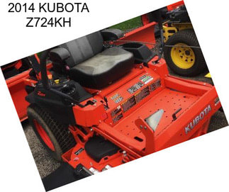 2014 KUBOTA Z724KH