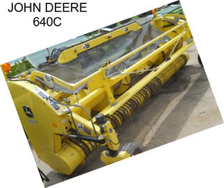 JOHN DEERE 640C