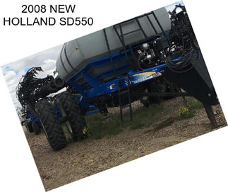 2008 NEW HOLLAND SD550