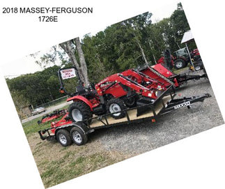 2018 MASSEY-FERGUSON 1726E