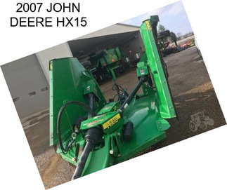 2007 JOHN DEERE HX15