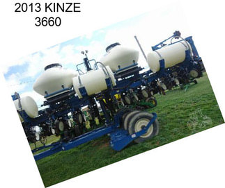 2013 KINZE 3660