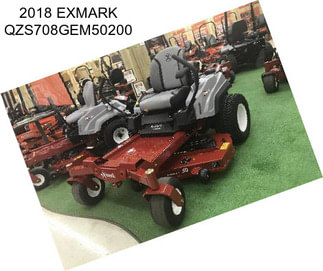 2018 EXMARK QZS708GEM50200