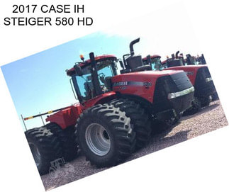 2017 CASE IH STEIGER 580 HD