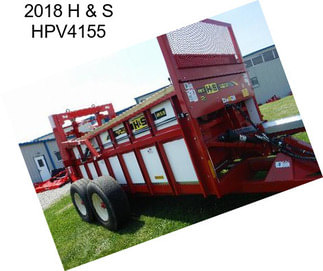 2018 H & S HPV4155