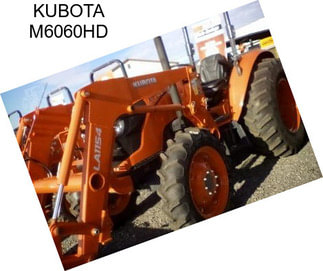 KUBOTA M6060HD