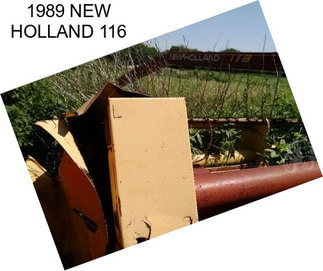 1989 NEW HOLLAND 116