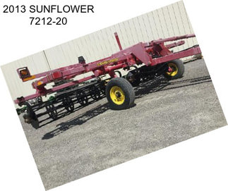 2013 SUNFLOWER 7212-20