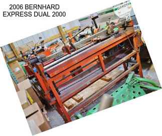 2006 BERNHARD EXPRESS DUAL 2000