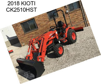 2018 KIOTI CK2510HST