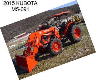 2015 KUBOTA M5-091